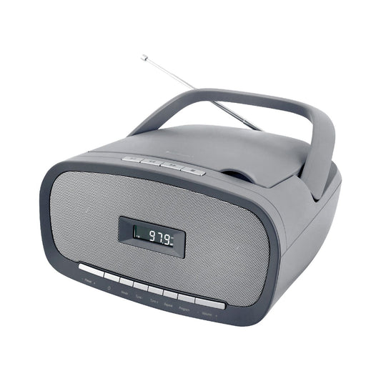 B-WARE - Soundmaster SCD1900TI CD-MP3 Boombox mit UKW-Radio, USB und Aux-In in g