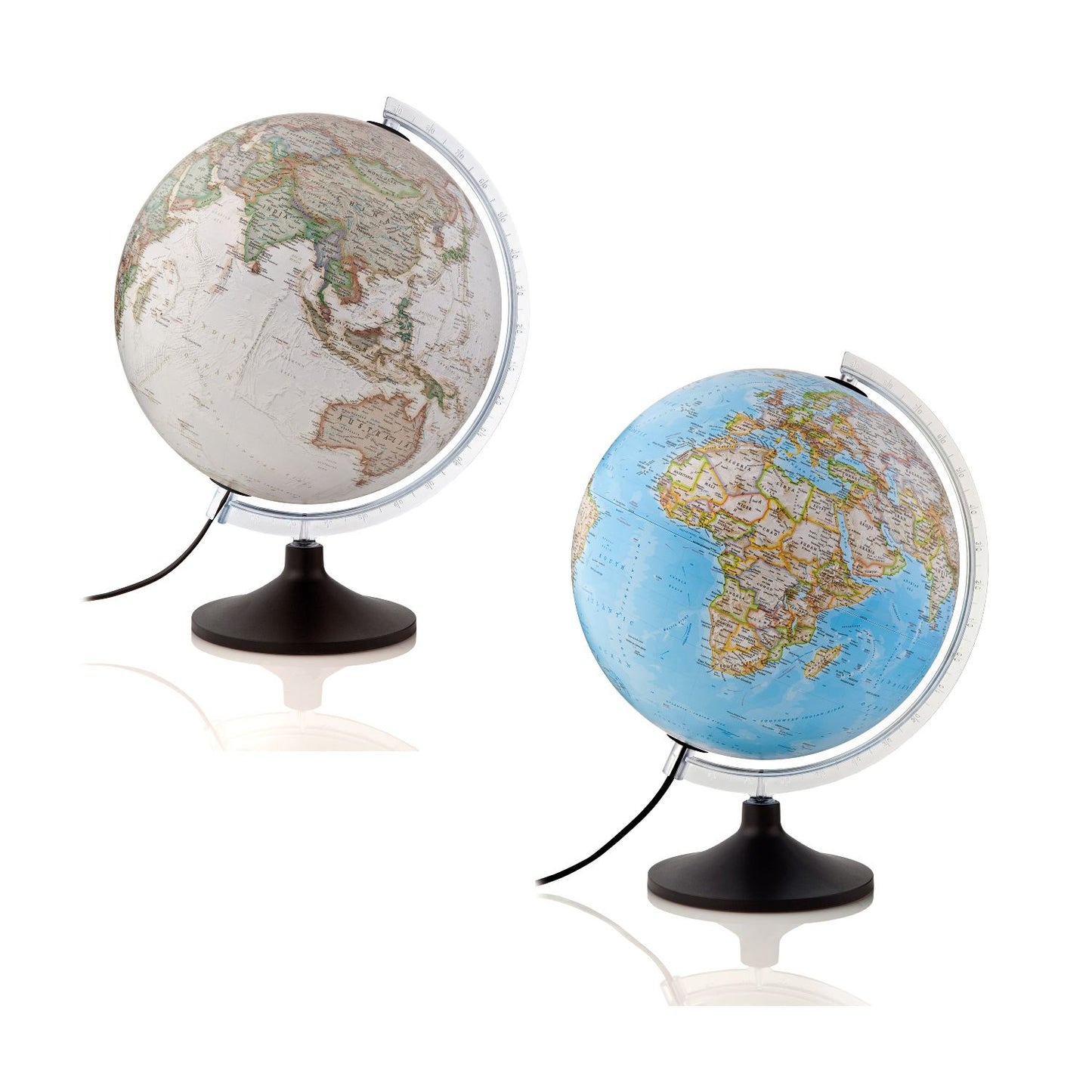 National Geographic globe illuminé carbone 30 cm globe de table différentes variantes