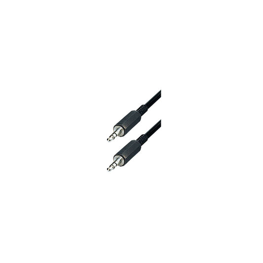 Câble de connexion 2x fiche jack 3,5 mm 5 m